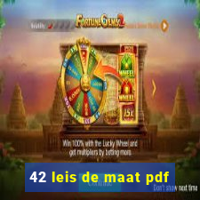 42 leis de maat pdf